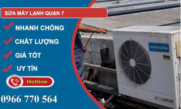 Sửa máy lạnh Quận 7 uy tín
