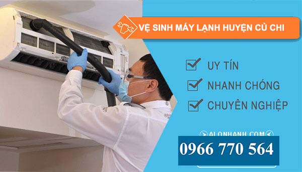 Vệ sinh máy lạnh Huyện Củ Chi uy tín