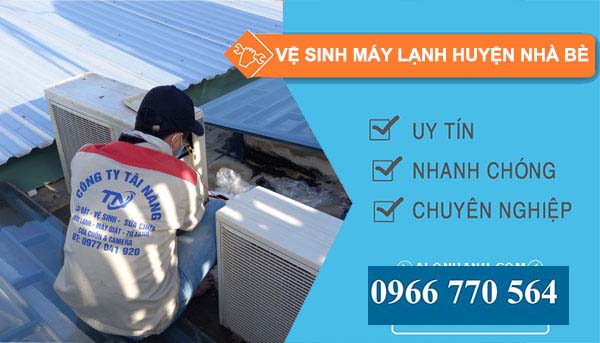 Vệ sinh máy lạnh Huyện Nhà Bè giá rẻ
