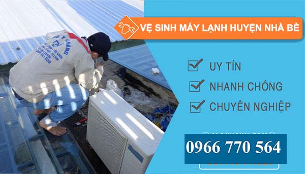 Vệ sinh máy lạnh Huyện Nhà Bè uy tín