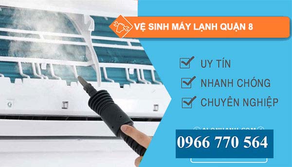 Vệ sinh máy lạnh Quận 8 uy tín
