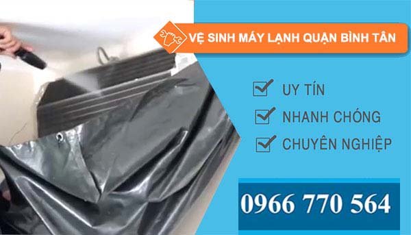 Vệ sinh máy lạnh Quận Bình Tân giá rẻ