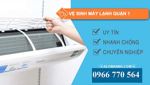 Vệ sinh máy lạnh Quận 1 tại nhà