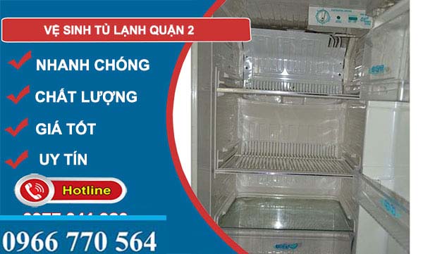 vệ sinh tủ lạnh quận 2