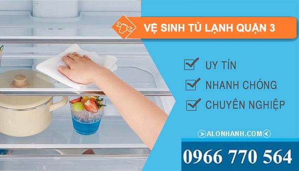 vệ sinh tủ lạnh quận 3