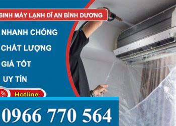 Vệ sinh máy lạnh tại Dĩ An Bình Dương