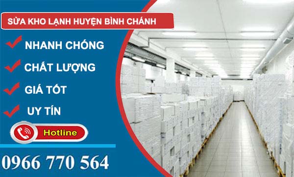 dịch vụ Sửa kho lạnh Huyện Bình Chánh