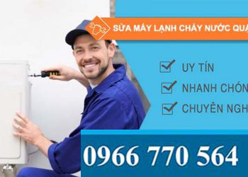 sửa máy lạnh chảy nước quận 12