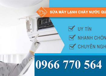 thi công sửa máy lạnh chảy nước quận 3