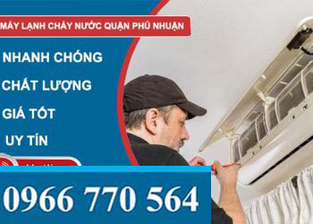 thi công sửa máy lạnh chảy nước quận phú nhuận
