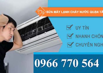 thi công sửa máy lạnh chảy nước quận tân phú