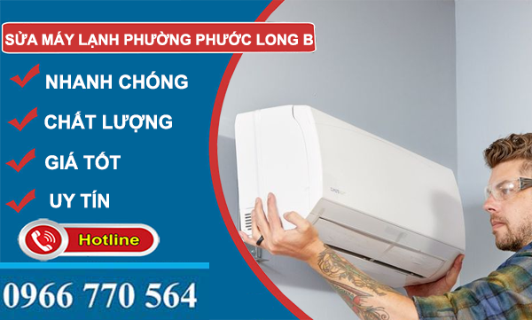 dịch vụ sửa máy lạnh phường phước long b