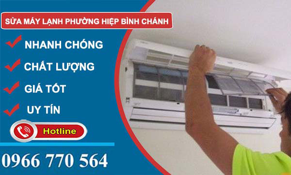sửa máy lạnh phường hiệp bình chánh