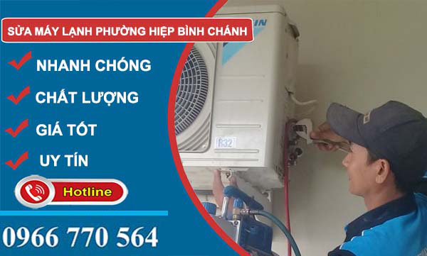 thi công sửa máy lạnh phường hiệp bình chánh