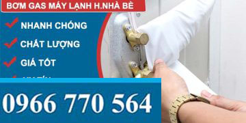 bơm gas máy lạnh huyện nhà bè