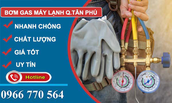 bơm gas máy lạnh quận tân phú