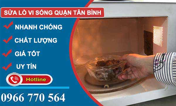 dịch vụ sửa lò vi sóng quận tân bình