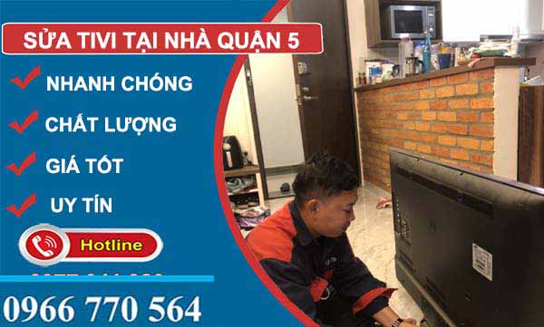 sửa tivi tại nhà quận 5