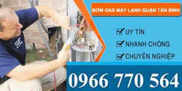 thi công bơm gas máy lạnh quận tân bình