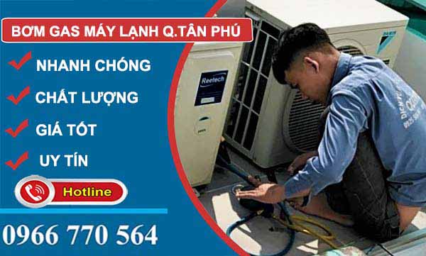 thi công bơm gas máy lạnh quận tân phú