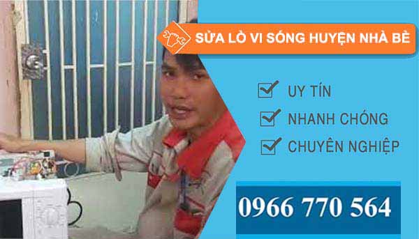 thi công sửa lò vi sóng huyện nhà bè