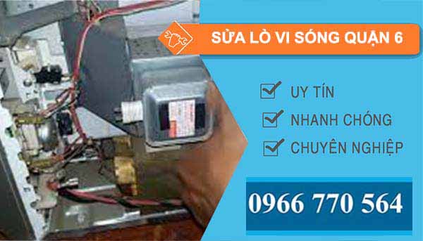 thi công sửa lò vi sóng quận 6