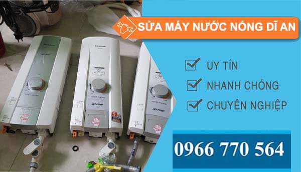 sửa máy nước nóng dĩ an
