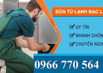sửa tủ lạnh bạc liêu