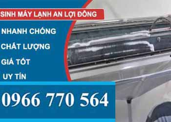 dịch vụ vệ sinh máy lạnh an lợi đông
