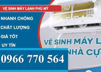 dịch vụ vệ sinh máy lạnh phú mỹ