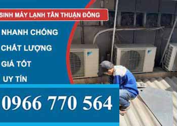 dịch vụ vệ sinh máy lạnh tân thuận đông