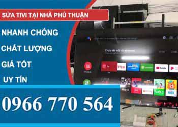 sửa tivi tại nhà phú thuận