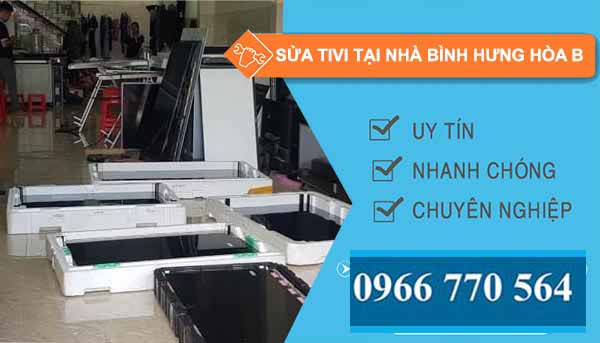 sửa tivi tại nhà bình hưng hòa b