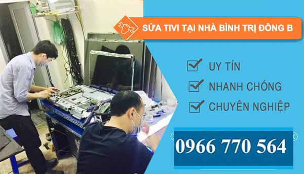 sửa tivi tại nhà ở bình trị đông b