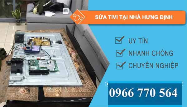 sửa tivi tại nhà ở hưng định