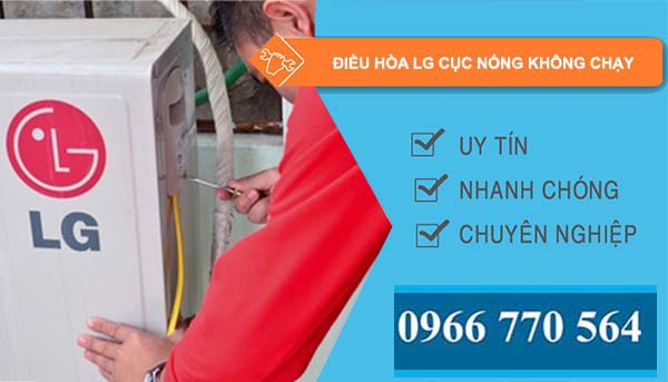 điều hòa lg cục nóng không chạy