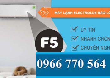 nguyên nhân máy lạnh electrolux báo lỗi f5