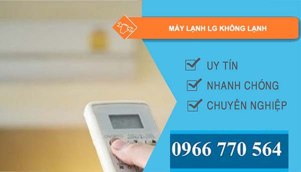 nguyên nhân máy lạnh lg không lạnh
