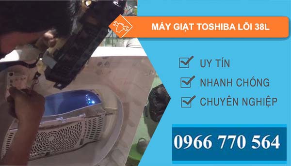 sửa máy giặt toshiba lỗi 38l