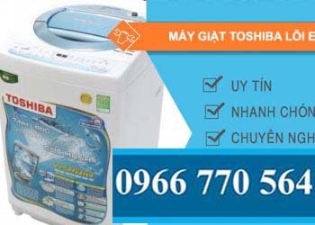 sửa máy giặt toshiba lỗi e8