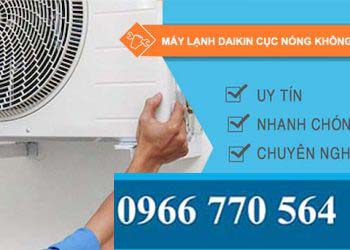 sửa máy lạnh daikin cục nóng không chạy