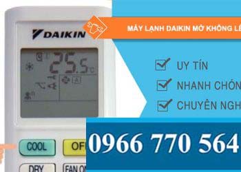 sửa máy lạnh daikin mở không lên