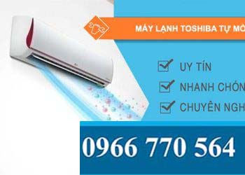 sửa máy lạnh toshiba tự mở