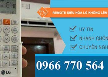 sửa remote điều hòa lg không lên hình