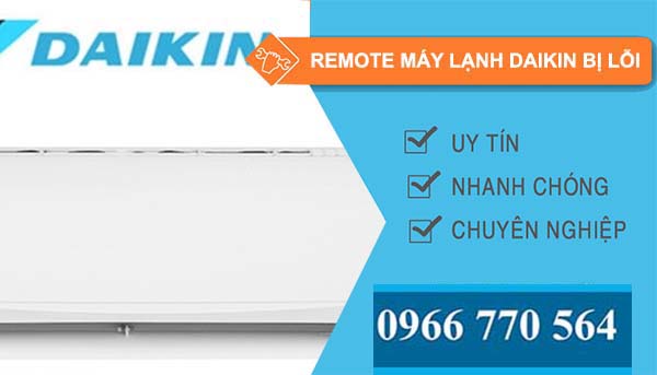 sửa remote máy lạnh daikin bị lỗi