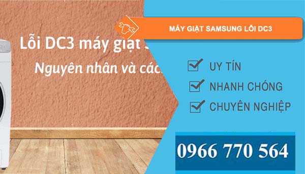 máy giặt samsung lỗi dc3