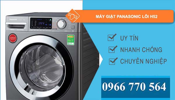 nguyên nhân máy giặt panasonic lỗi h52