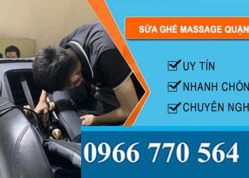 Sửa Ghế Massage Quận 10