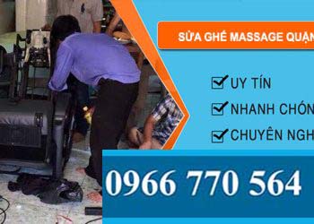 Sửa Ghế Massage Quận 6