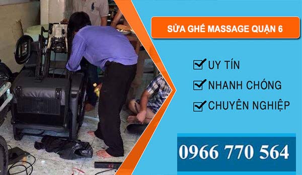 Sửa Ghế Massage Quận 6